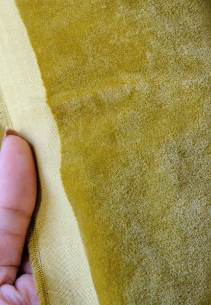 Cotton Velvet Fabric, 44" Wide, 250 GSM