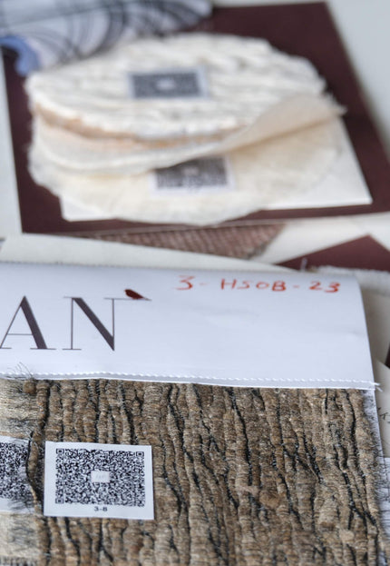 Fabric Swatch Set: Handwoven & Sustainable Natural Fiber Samples