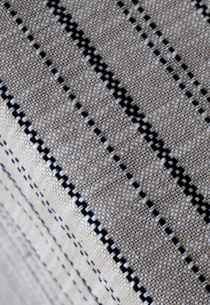 Hemp Striped Dobby Fabric, 58" Wide, 370 GSM