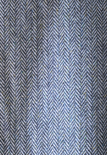 Harris-Style Wool Herringbone Tweed Fabric, 58" Wide, 420 GSM