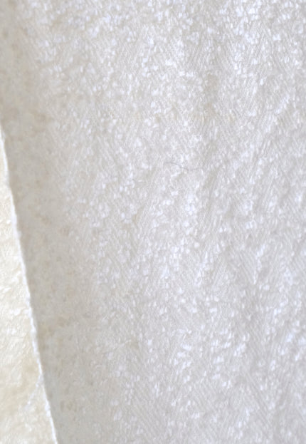 Linen + Merino Wool Moss-Textured Jacquard Fabric | 350 GSM | 48” Wide