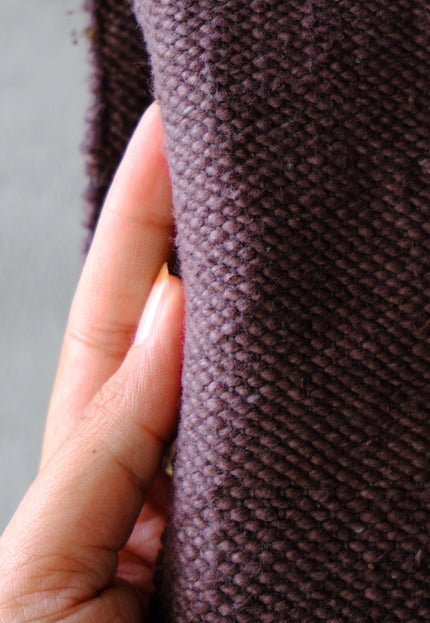 Handwoven Hmong Hemp Twill Fabric, 450 GSM, 30" Wide