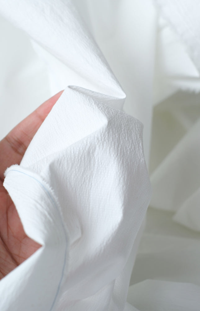 Japanese Crepe with stretch fabric | 140 GSM | 52” Wide