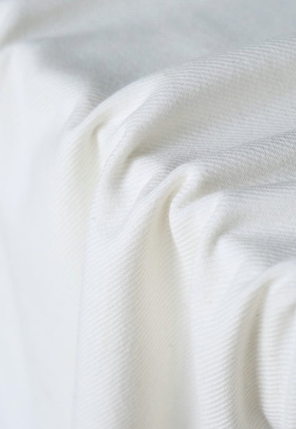 Merino Wool-Cotton Twill Fabric, 150 GSM, 50” Wide