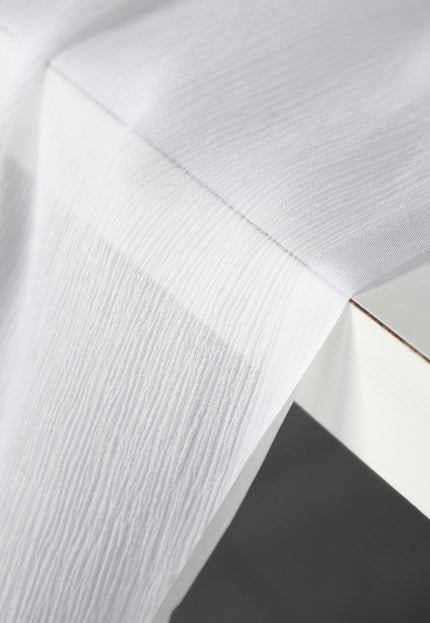 Mulberry Silk Chiffon Fabric, 90 GSM White Silk, 44” Wide