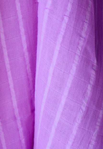 Double-Cloth Seersucker Pure Cotton Fabric, 58" Wide, 122 GSM