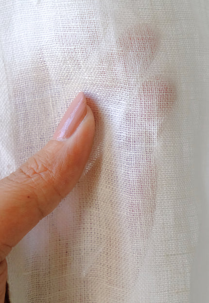 Softened Linen Fabric by the yard, 56" wide, 40s lea, 165 GSM