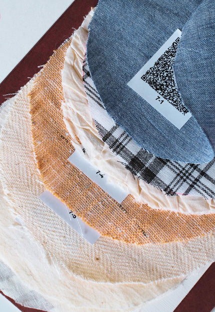 Fabric Swatch Set: Handwoven & Sustainable Natural Fiber Samples