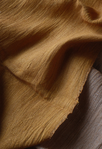 Handwoven Eri Silk Fabric | 44” Wide | 170 GSM | Ahimsa (Peace) Silk