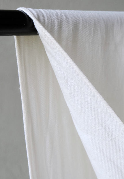 Merino Wool-Cotton Twill Fabric, 150 GSM, 50” Wide