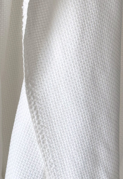 Pure Cotton Hopsack Weave Fabric by the yard, 260 GSM, 54" Wide