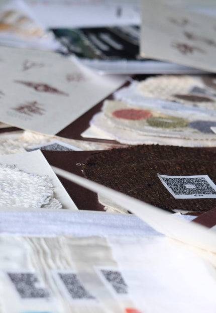 Fabric Swatch Set: Handwoven & Sustainable Natural Fiber Samples