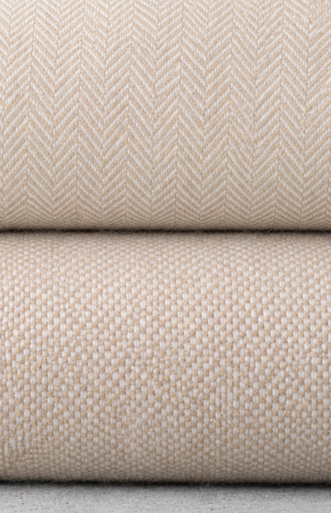 Beige Tweed Fabric, 320 GSM Medium - Heavy weight Tweed, 56" wide