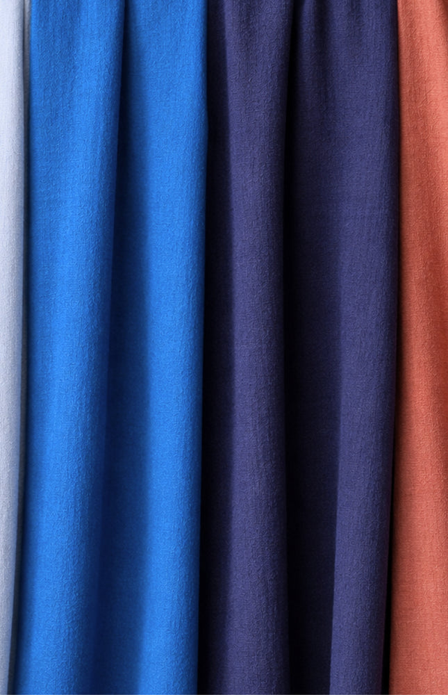 Textured Criss-Cross Cotton-Linen Dobby Fabric, 58" Wide, 160 GSM