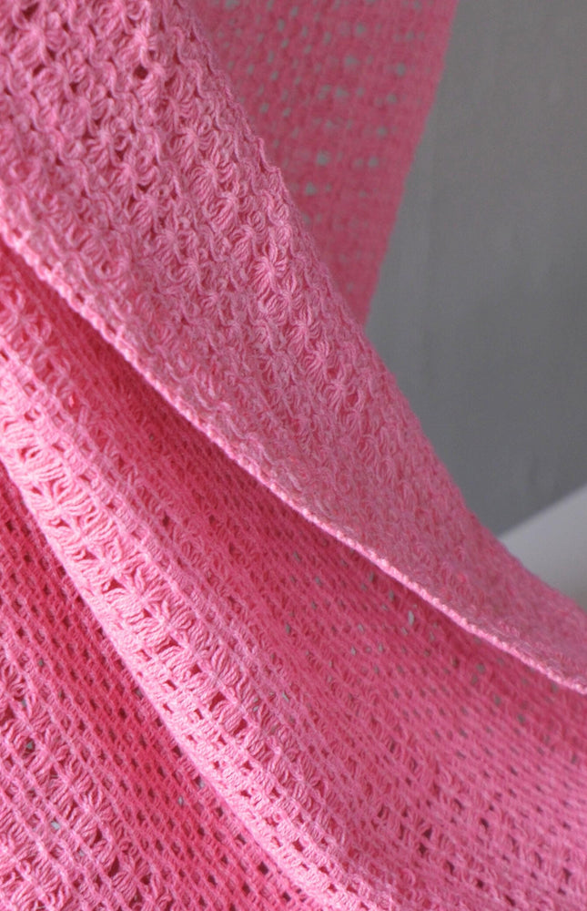 Crocheted Cotton Lace Fabric, 40" Wide, 170 GSM