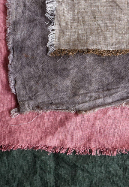 Naturally Dyed Hemp Fabric by the yard, 58 inches wide, 183 GSM