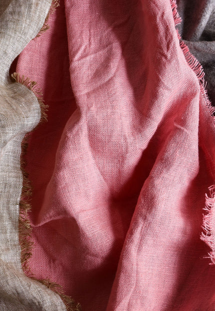 Naturally Dyed Hemp Fabric by the yard, 58 inches wide, 183 GSM