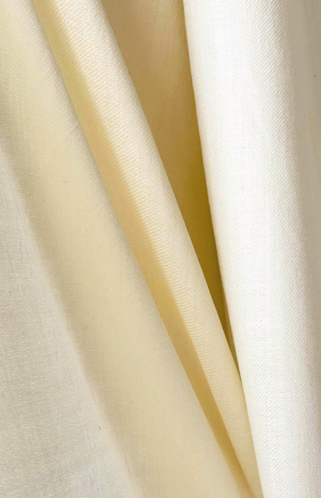 Merino Wool Twill Fabric By The Yard: 44" Wide, 110 GSM