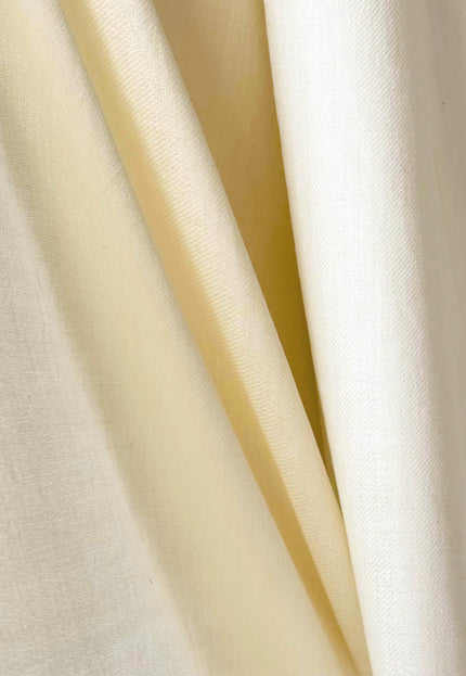 Merino Wool Twill Fabric By The Yard: 44" Wide, 110 GSM