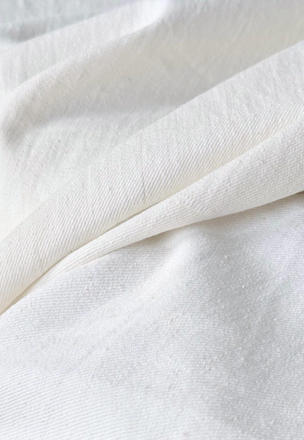 Handwoven Hemp Drill Fabric by the yard | 48" inches wide | 250 GSM