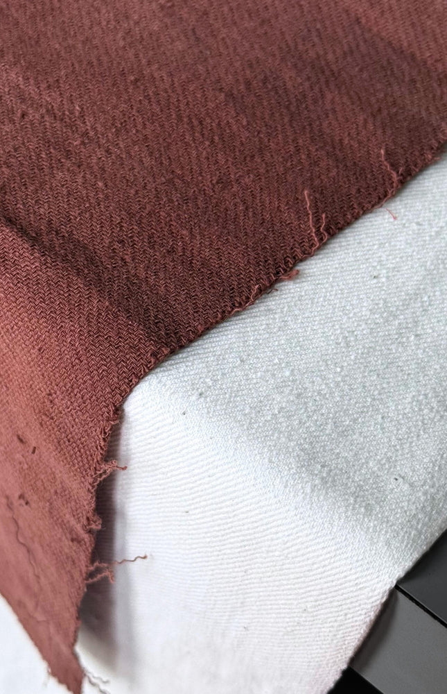 Handwoven Hemp Drill Fabric by the yard | 48" inches wide | 250 GSM