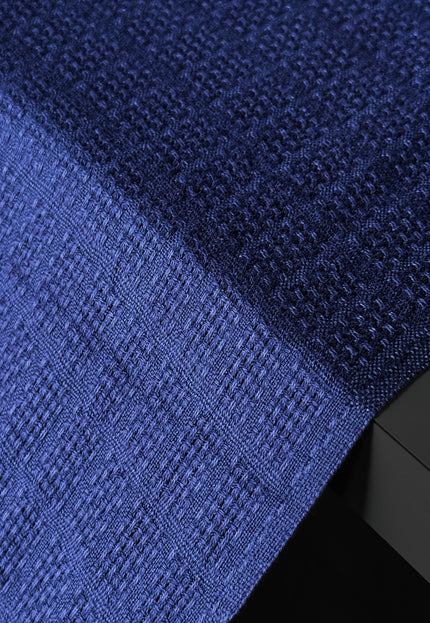Naturally Dyed Organic Cotton Dobby Fabric, Dotted Textured Weave, 300 GSM, 45” Wide