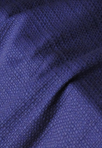 Japanese Indigo Sashiko-Inspired Fabric by the yard, 351 GSM, 56" Wide