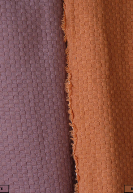Handwoven Honeycomb Waffle Dobby, 45" wide, 240 GSM