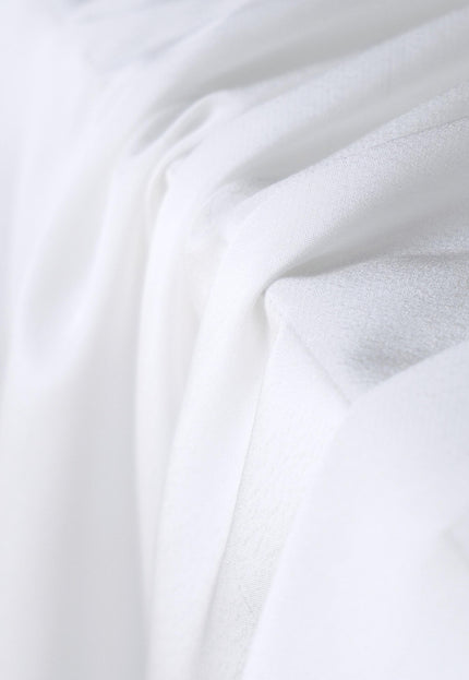 Plant-Based Rose Silk Crepe Fabric | 44" Wide | 85 GSM