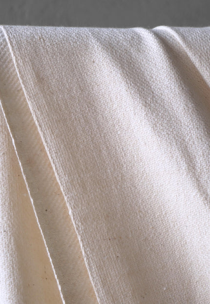 Handwoven Kala Cotton Fabric - 2/2 Twill Weave | 45" Wide | 230 GSM