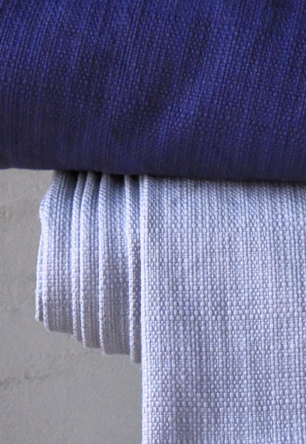 Japanese Indigo Sashiko-Inspired Fabric by the yard, 351 GSM, 56" Wide