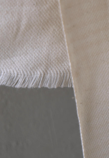 Handwoven Kala Cotton Fabric - 2/2 Twill Weave | 45" Wide | 230 GSM