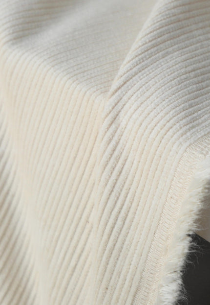 Deep Saffron Cotton Corduroy Fabric, 10 Wale, 58" Wide, 353 GSM