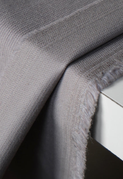 Gray Cotton Corduroy Fabric, 20 Wale, 58" Wide, 240 GSM