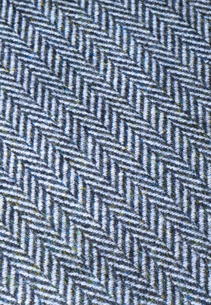 Harris-Style Wool Herringbone Tweed Fabric, 58" Wide, 420 GSM
