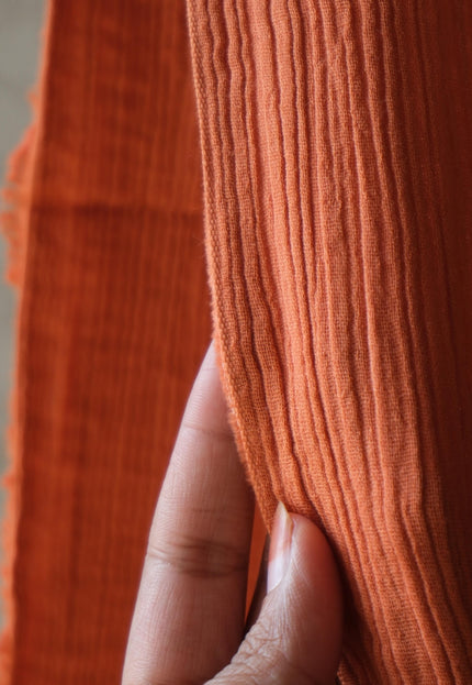 Organic Cotton Double Gauze Fabric by the yard, 44" Wide, 125 GSM