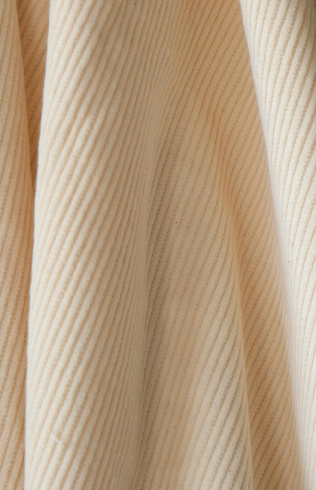 Deep Saffron Cotton Corduroy Fabric, 10 Wale, 58" Wide, 353 GSM