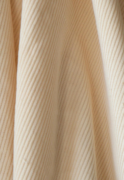 Deep Saffron Cotton Corduroy Fabric, 10 Wale, 58" Wide, 353 GSM