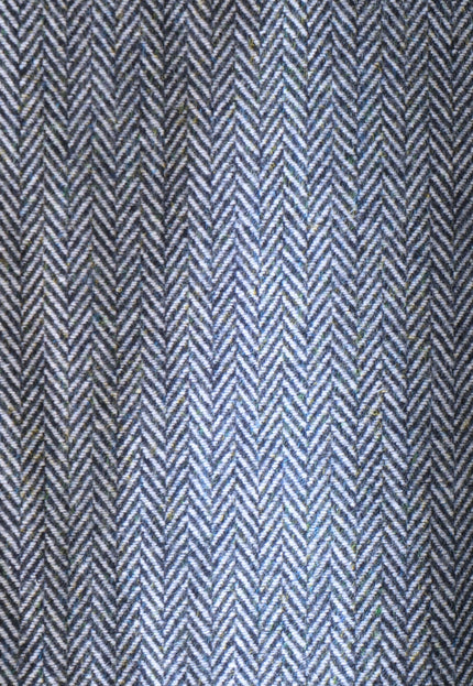 Harris-Style Wool Herringbone Tweed Fabric, 58" Wide, 420 GSM