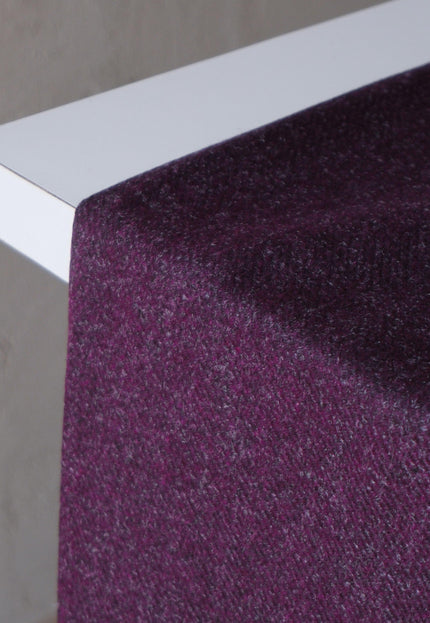 Harris-Style Wool Tweed Fabric, 58" Wide, 420 GSM