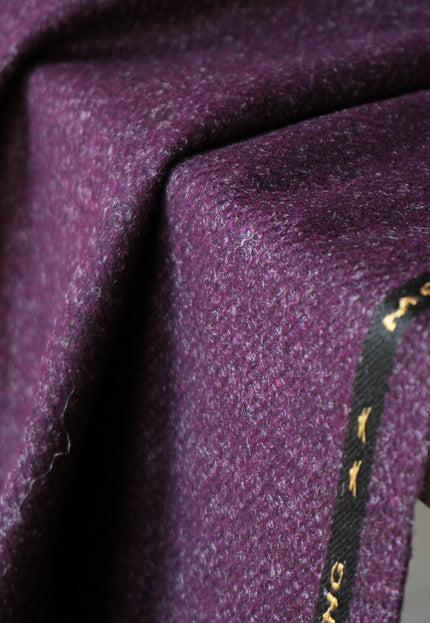 Harris-Style Wool Tweed Fabric, 58" Wide, 420 GSM