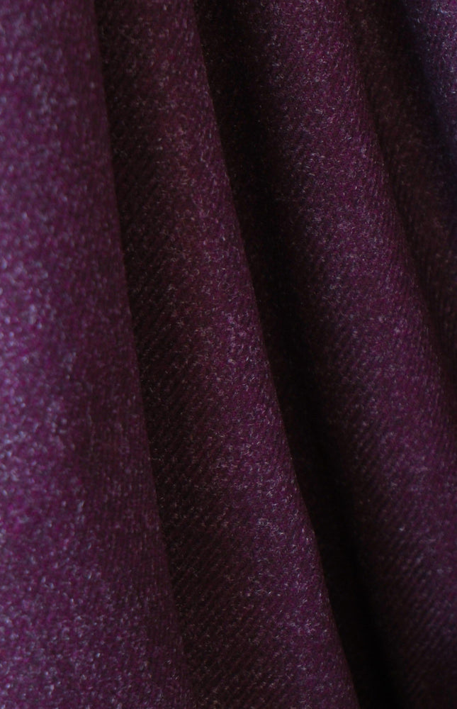 Harris-Style Wool Tweed Fabric, 58" Wide, 420 GSM