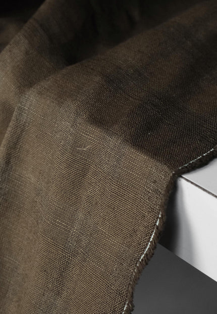 Self-Checkered Hemp Fabric, 58" Wide, 150 GSM