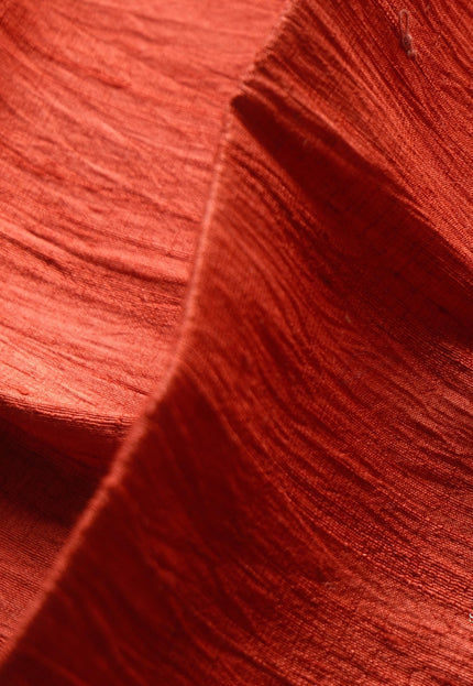 Raw Mulberry Dupion Silk Fabric | 44” Wide | 210 GSM | 26 Momme Silk