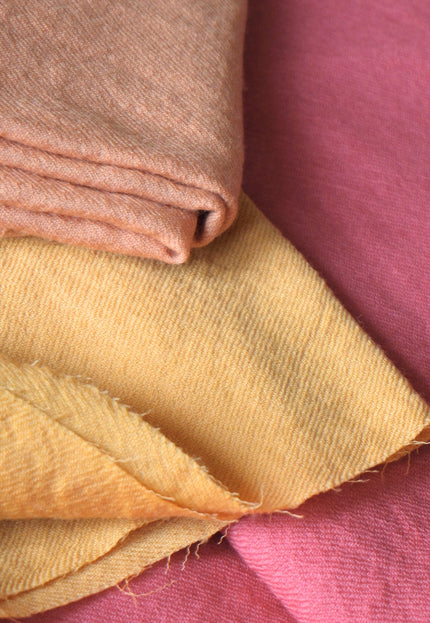 Merino Wool Twill Fabric By The Yard: 44" Wide, 110 GSM