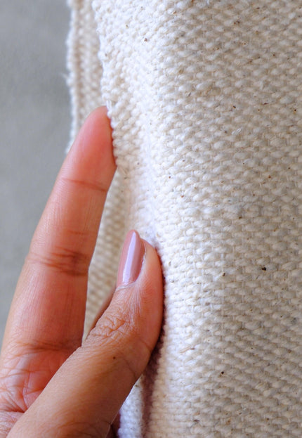 Handwoven Hmong Hemp Twill Fabric, 450 GSM, 30" Wide