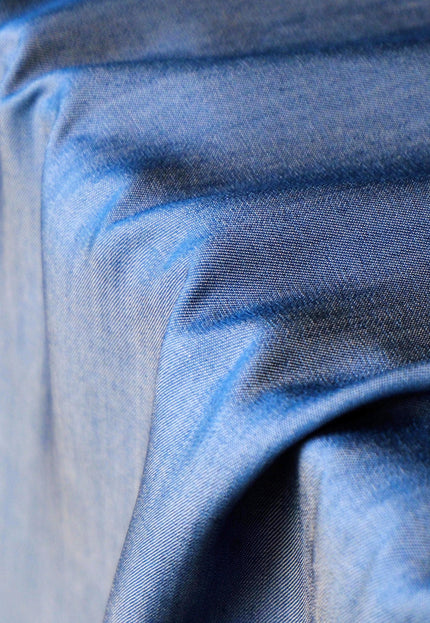 Tencel™ Denim Fabric, 125 GSM Lightweight Lyocell Twill, 54” Wide
