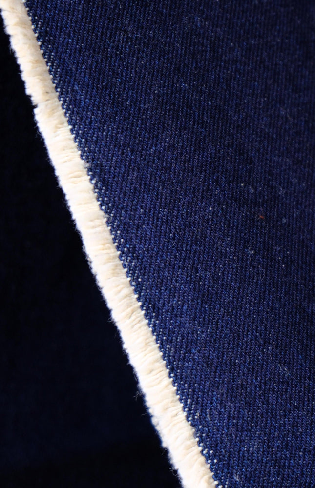 16 oz Indigo Washed Denim Fabric, 58" Wide, 550 GSM
