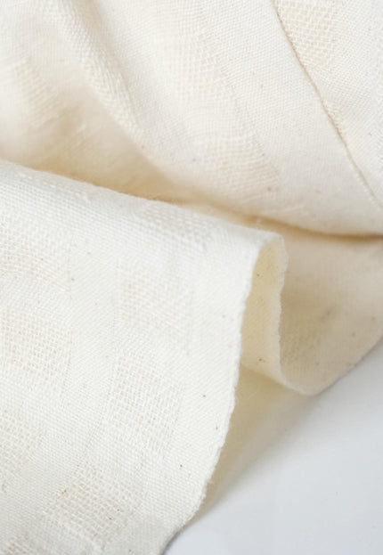 Handwoven Kala Cotton Dobby Fabric, 170 GSM, 45” Wide