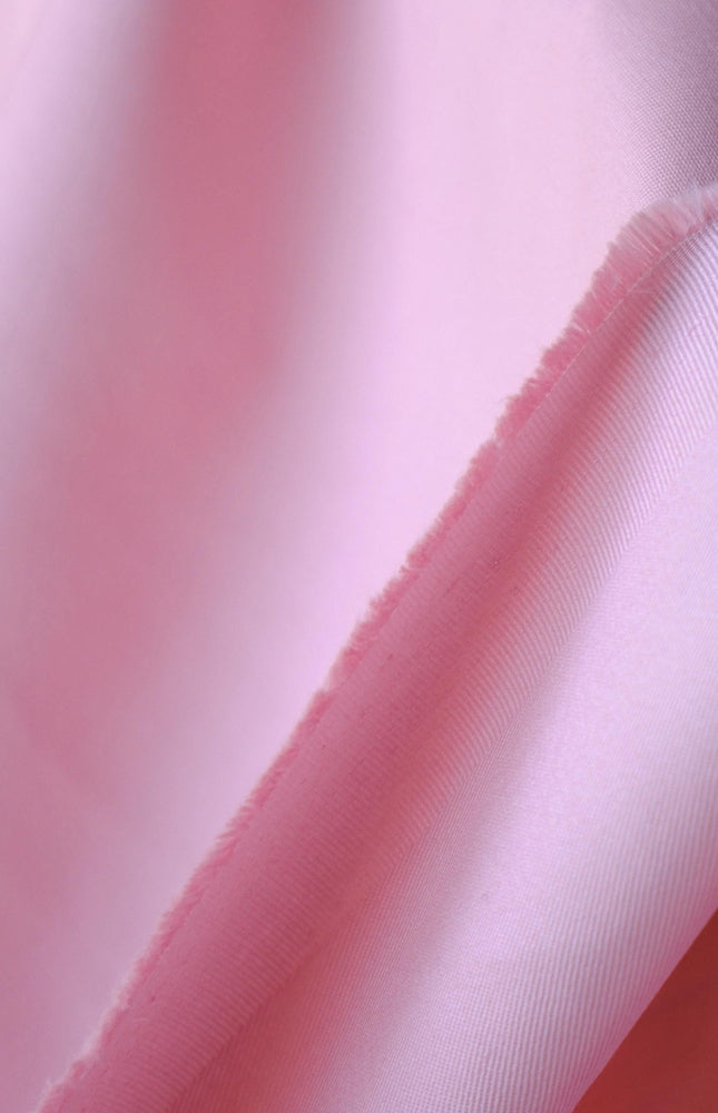 Soft Pink Cotton Drill Fabric, 368 GSM Heavyweight Twill, 56” Wide